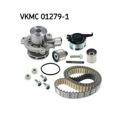 1x Wasserpumpe + Zahnriemensatz SKF VKMC 01279-1 passend für AUDI FORD MAN VW