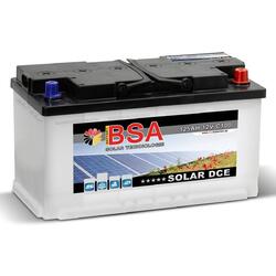 Solarbatterie 125Ah 12V Wohnmobil Boot Batterie Versorgungsbatterie 100Ah 120Ah