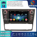 8-Kern Android 14 Autoradio GPS Navi für BMW 3er E90 E91 E92 E93 CarPlay DAB+DSP