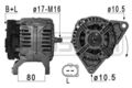 ERA Lichtmaschine Generator 110A 14V für Fiat Ducato Pritsche/Fahrgestell 160