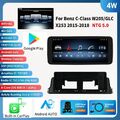 10,25"Android13 Car Play GPS Autoradio für Mercedes C/GLC Klasse W205X253 NTG5.0