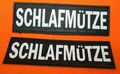 NEU⭐SCHLAFMÜTZE⭐ 16 cm x 5 cm 2 Stück Julius K9 IDC Powergeschirr  Klettsticker