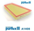 PURFLUX A1408 Luftfilter Luftfiltereinsatz für Renault 
