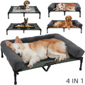 Garten Hundebett Hundeliege Outdoor Haustier Liegeplatz erhöht Hundesofa Katzen