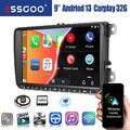 32G Android 13 Autoradio Carplay Navi RDS Für VW GOLF 5 6 Touran Polo 6R Tiguan