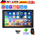 32G Android 13 Carplay Autoradio 2DIN 7 Zoll Bluetooth GPS NAVI WiFi RDS USB KAM