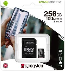 256GB Kingston U3 Micro-SD Speicherkarte für Samsung Galaxy S20, S20+, S20 Ultra