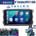 2+64G Carplay Android 13 Autoradio GPS Nav RDS Kamera Für Smart Fortwo 451 05-10