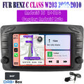 Für Mercedes Benz CLC/C Klasse W209 C209 W639 Android 13 Autoradio Carplay DAB+