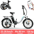 Elektrofahrrad Klapprad E-Bike 20Zoll 350W Citybike E-fahrrad für Damen & Herren