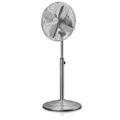 Brandson Design Standventilator 30cm Ø Chrom Design höhenverstellbarer Standfuß