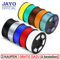 🔥JAYO PLA Matt PETG PLA+ SILK 1,75mm 3D Drucker Filament 1,1KG Schwarz ABS ASA