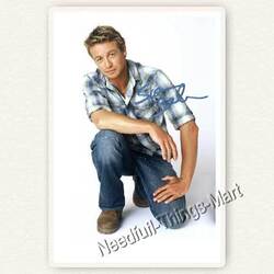 Simon Baker / Patrick Jane & Cast aus  The  Mentalist - Autogrammfoto  Auswahl