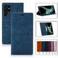 Schutz Hülle für Samsung Galaxy A14 A54 34 A24 A73 M14 Magnet Handy Hulle Tasche