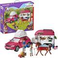 Schleich 42535 Horse Club Abenteuer mit Auto und Pferdeanhänger