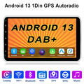 10"1 Universal Carplay 1Din Android 13 DAB+ Autoradio GPS Navi WIFI Touch Screen