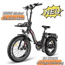 20 Zoll Elektrofahrrad Klapprad 500W eBike 48V 22.5AH e-Citybike Fafrees F20 Max