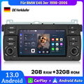 Für BMW 3er E46 Rover 75 Carplay Android 13 Autoradio GPS NAVI BT FM DAB+ 2+32GB