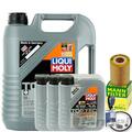 MANN-FILTER ÖLFILTER+LIQUI MOLY 5W30 für MERCEDES M+GL+R+C+E KLASSE W204 W212