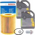 BOSCH ÖLFILTER + 10L ORIGINAL MOTOR-ÖL 5W-30 passend für MERCEDES MB 229.51 5W30