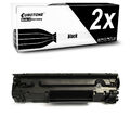 2x Eurotone Toner für HP LaserJet Pro MFP M-128-fp MFP M-128-fw MFP M-127-fw