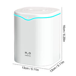 Luftbefeuchter LED Licht Ultraschall Duftöl Aroma Diffuser Humidifier Diffusor