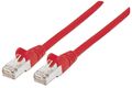 Intellinet Network Patch Cable, Cat7 Cable/Cat6A Plugs, 2m, Red, Copper, S/FTP, 