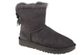 Winterschuhe Damen, UGG Mini Bailey Bow II, Grau