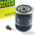 MANN Ölfilter mit Ölablassschraube für Audi A4 A6 A8 Skoda VW Passat 2.4-3.0