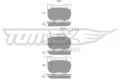 TOMEX Brakes Bremsbelagsatz Scheibenbremse TX 16-23 für LANDROVER DISCOVERY 1 LJ