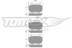 TOMEX Brakes Bremsbelagsatz Scheibenbremse TX 16-23 für LANDROVER DISCOVERY 1 LJ