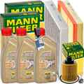 MANN INSPEKTIONSKIT+3x1L CASTROL 5W-30 MOTORÖL passend für OPEL MERIVA A 1.3CDTI