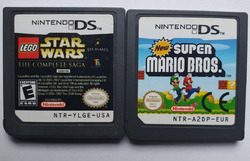 NEW SUPER MARIO BROS + LEGO STAR WARS - THE COMPLETE SAGA Nintendo DS nur Module