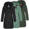 Ragwear Damen Steppmantel Winterjacke Steppjacke Parka Wintermantel Natalka 24