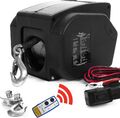 12V Elektrische Seilwinde 4990 KG mit Funk Motorwinde Bootswinde Winde Seilzug