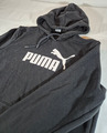 Puma Hoodie Herren Gr. L Schwarz Kapuzenpullover Sweatshirt Sweater