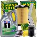 MANN FILTER INSPEKTIONSPAKET passend für AUDI A3 8P CADDY 3 GOLF 5 PASSAT B6