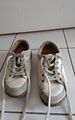 Damen Sneakers Gr.38/5 Marke Hush Puppies Farbe Weiß, Grün, Grau,Beige.