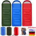Schlafsack Winter Mumienschlafsack Deckenschlafsack Feldbett Outdoor Camping DE