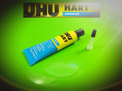 UHU Hart Spezialkleber, Tube 35g, 14,57€/100g v. Günther Modelsport