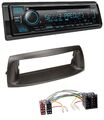 Kenwood Bluetooth USB CD MP3 DAB Autoradio für Fiat Punto (188, 1999-2005)