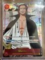 One Piece TCG SHANKS ROMANCE DAWN MANGA Alt Art SEC OP01-120 V3. 