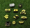 BVB Borussia Dortmund Pins 11 Stück Sammlung