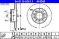 2x ATE Bremsscheibe 24.0110-0261.1 für AUDI A4 B6 B7 B4 80 SEAT EXEO 1KD 8EC 8ED