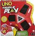 MATTEL HCC21 - UNO TRIPLE PLAY, NEU/OVP