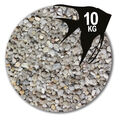 10 kg hellgrauer Aquariumsand Aquariensand Aquarienkies Aquariumkies Bodengrund 