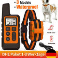 Hund Ausbildung Erziehungshalsband Ferntrainer Hunde Vibration Ton Funktion 800M