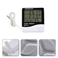 Mini Wetterstation Thermometer Hygrometer Zeit Luftfeuchtigkeit Temperaturmesser