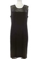 Peter Hahn ❤️ Jersey Kleid A-Linie Spitze STRETCH schwarz 44 42 👉 wie NEU