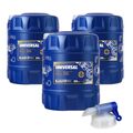 60L MANNOL Universal 15W-40 API SN/CH-4 Öl Motoröl MN7405-20 inkl. Auslaufhahn